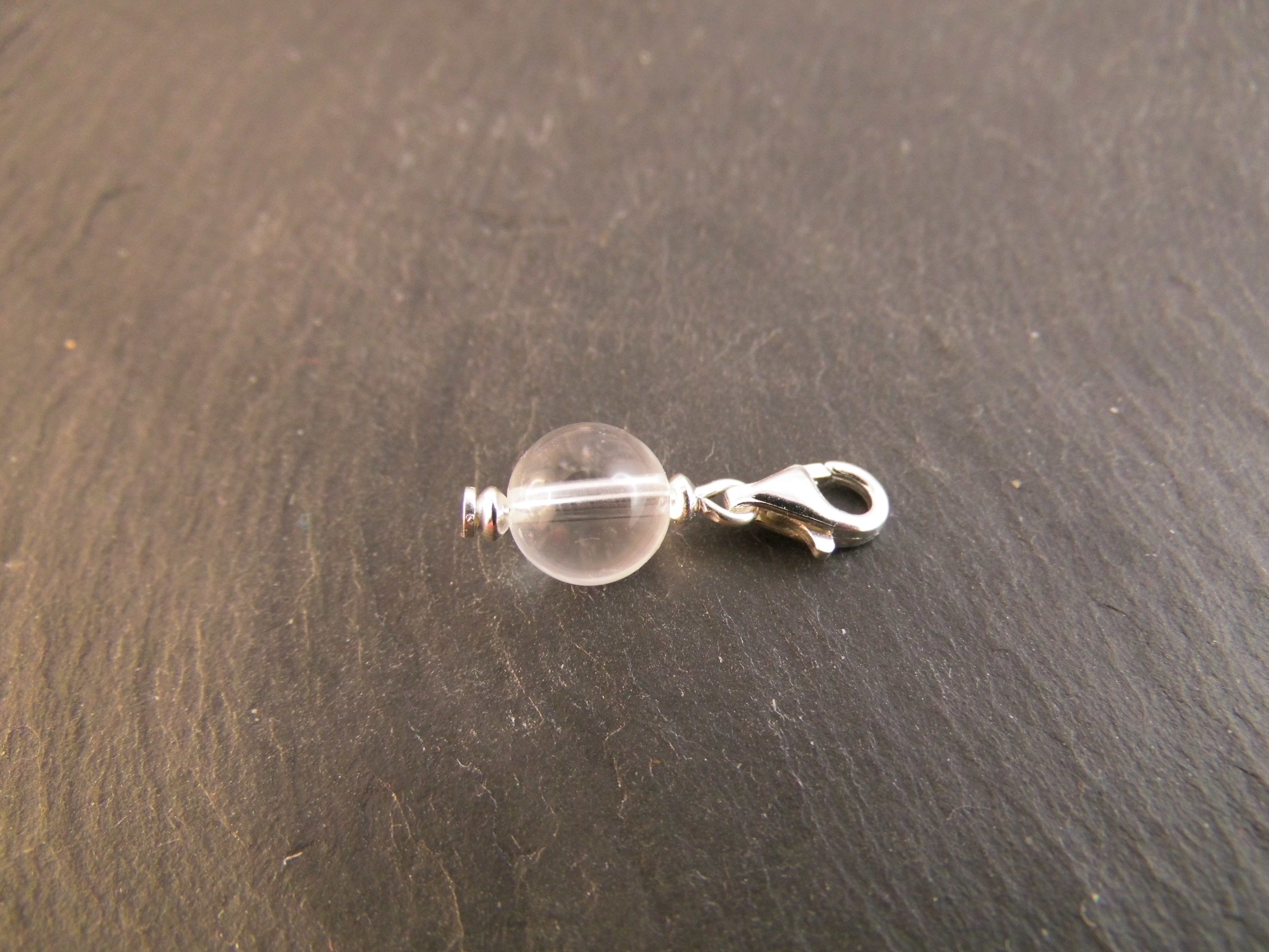 Anhänger Charm aus 925er Silber verschiedene Edelsteine Mineralien